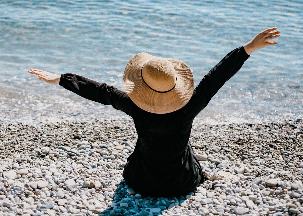 Woman on Beach