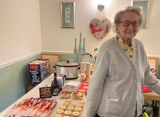 Doreen celebrates her 97th birthday