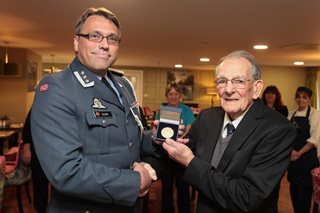 Devizes Veteran Awarded for his Services in World War II