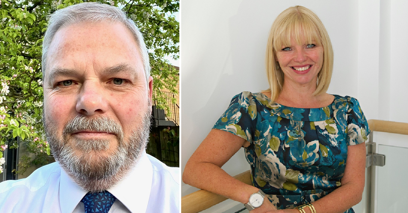 New Directors Brendon O'Neill and Kim Caldwell