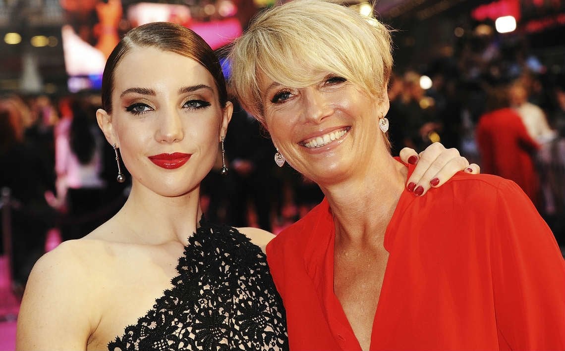 a couple of women posing for a picture