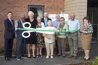 Lady Mary Peters Celebrates with Retirees in Market Harborough