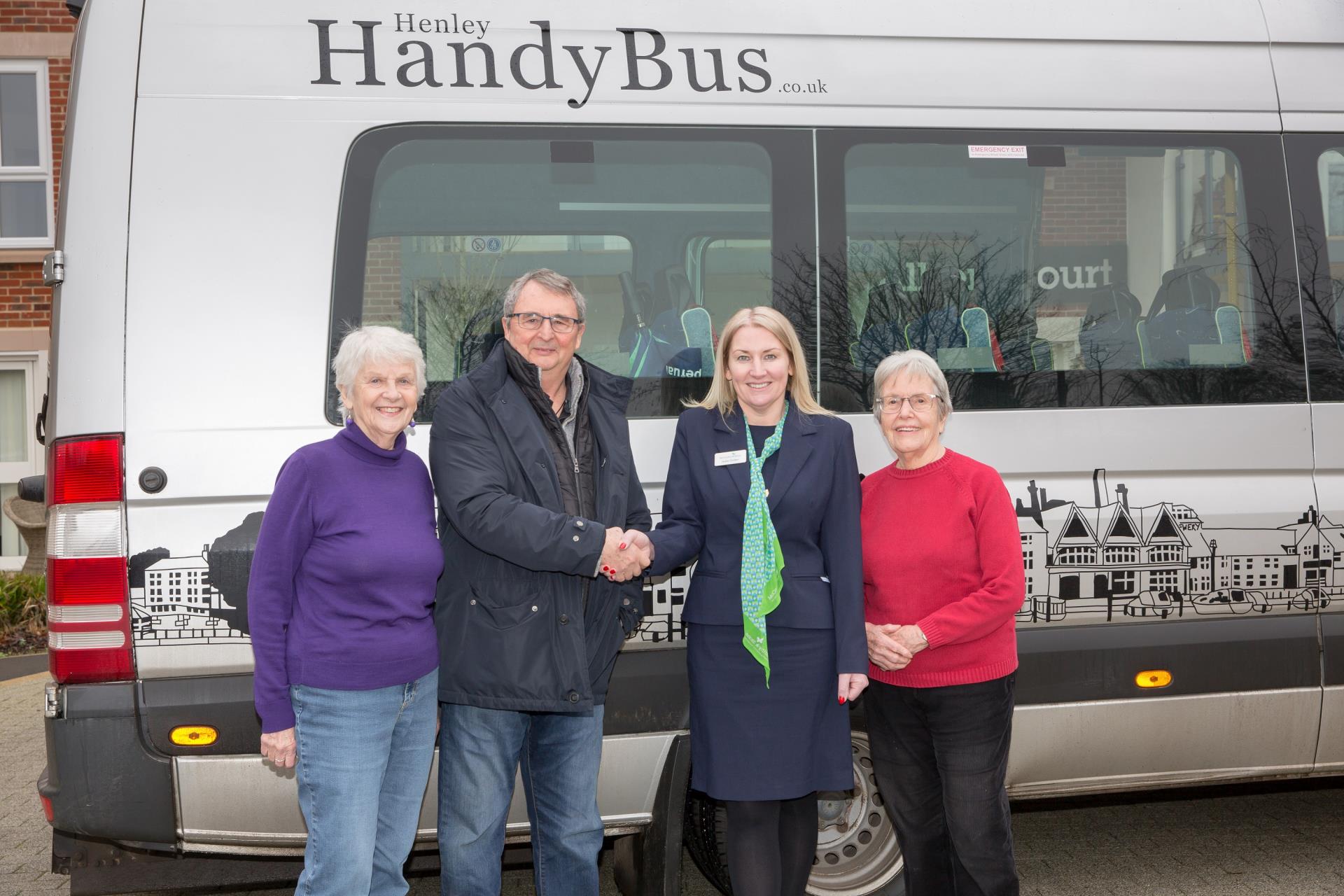 Local Housebuilder Donates to The Henley Handybus