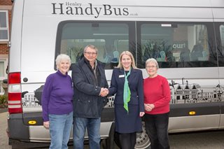 Local Housebuilder Donates to The Henley Handybus
