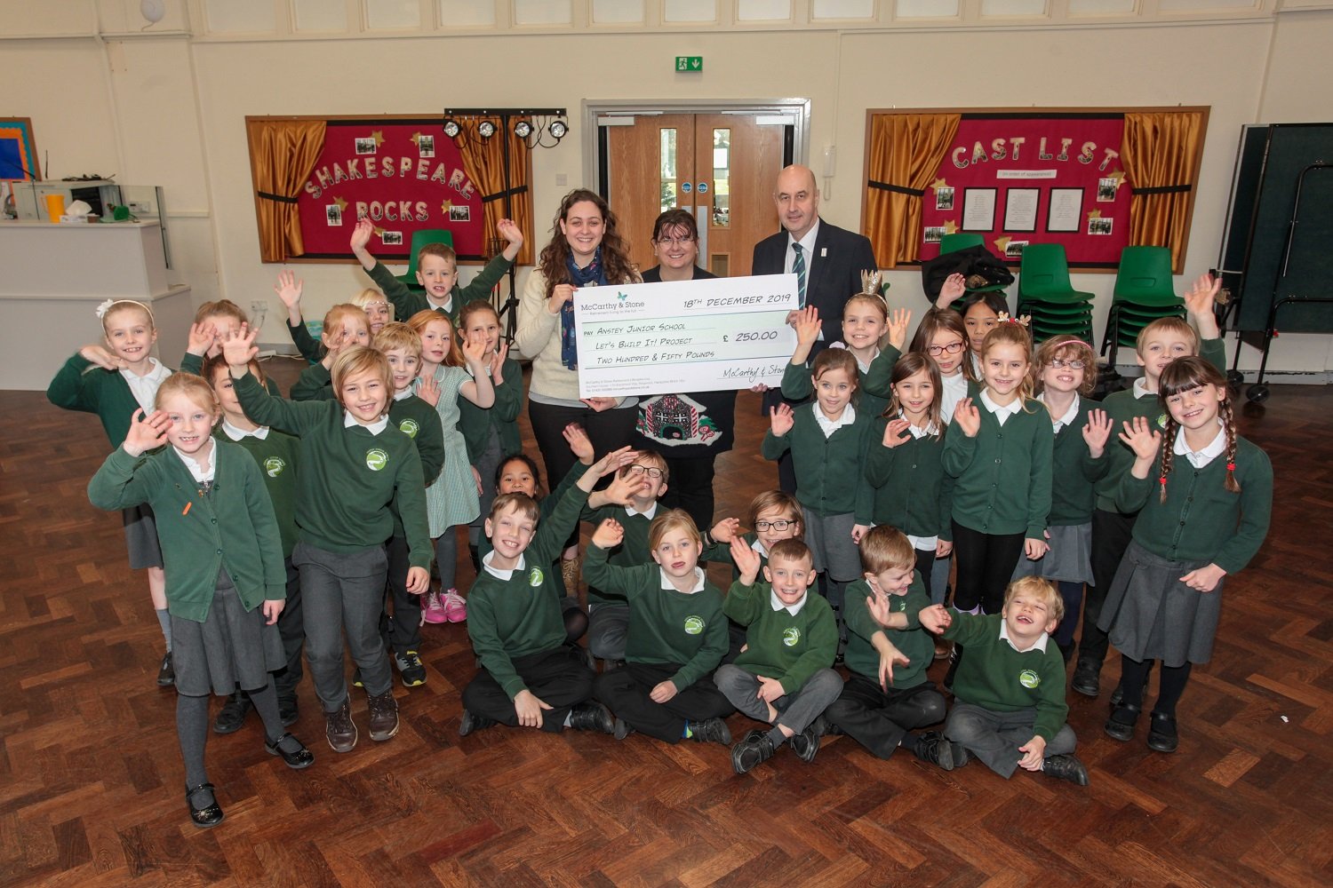 McCarthy Stone donates to local school in Alton