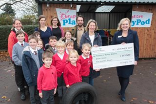 Hanham Schools Receive Donation from Retirement House Builder 