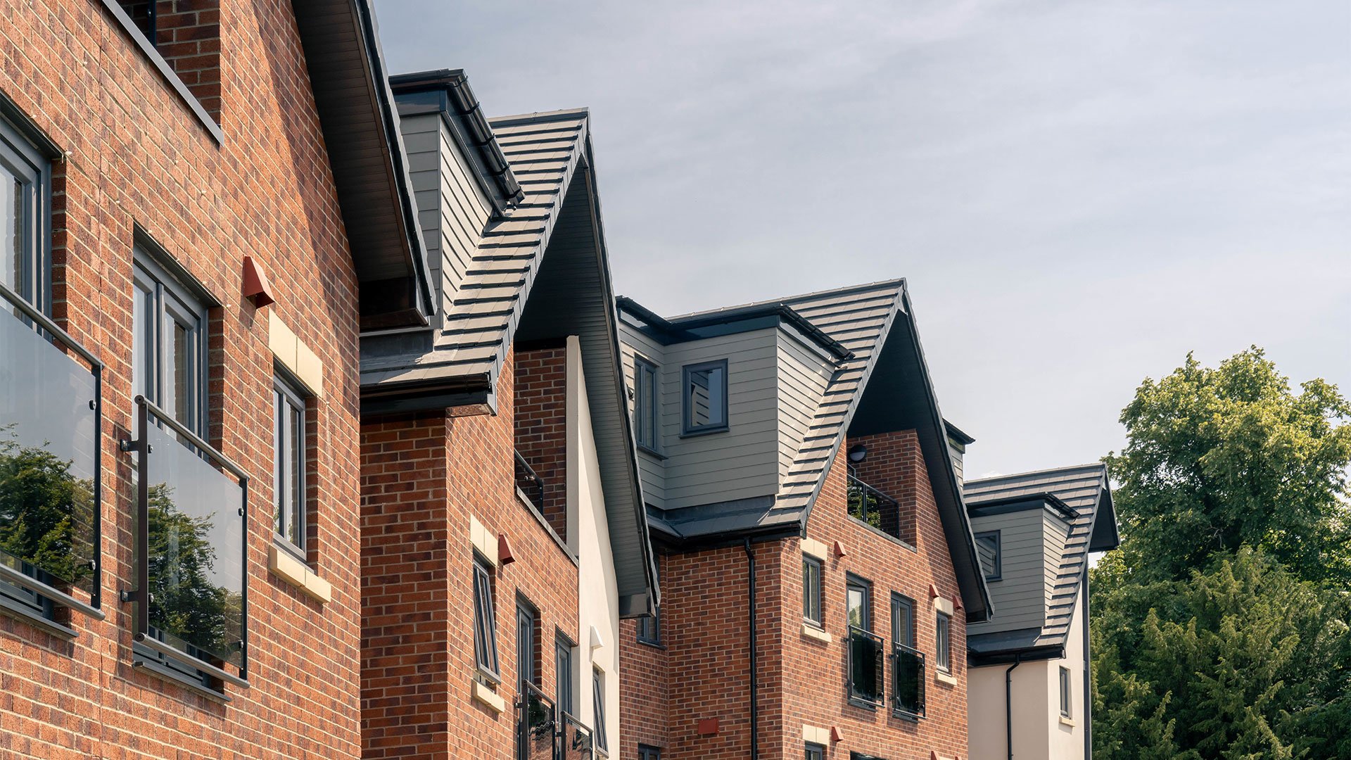 Generic new development exterior, McCarthy Stone