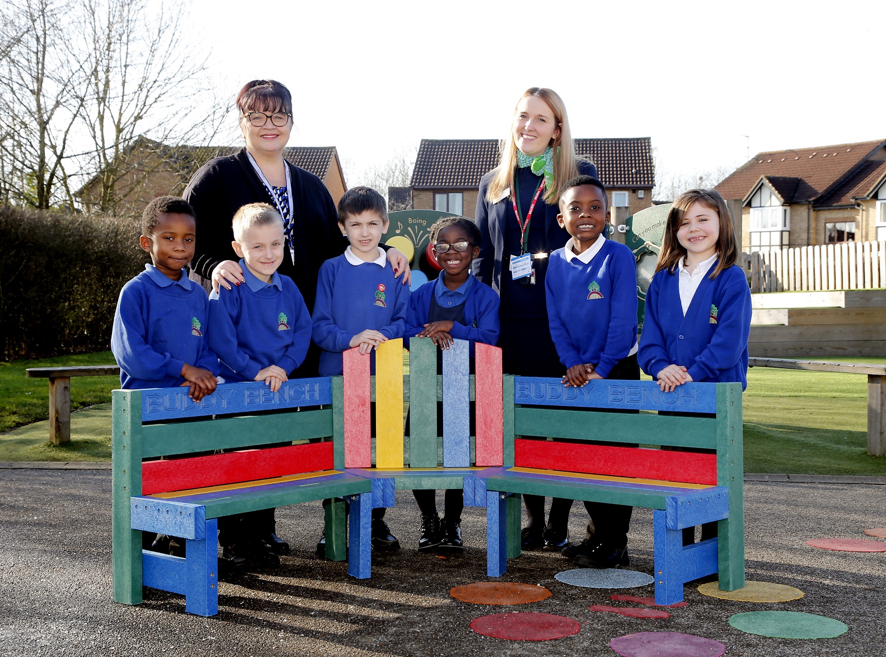 McCarthy Stone’s Milton Keynes team extends the hand of friendship to local school