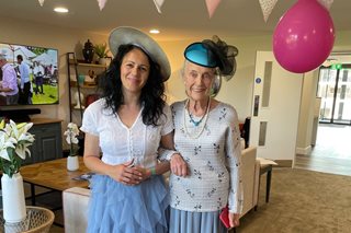 Race day at our retirement homes in Dorset