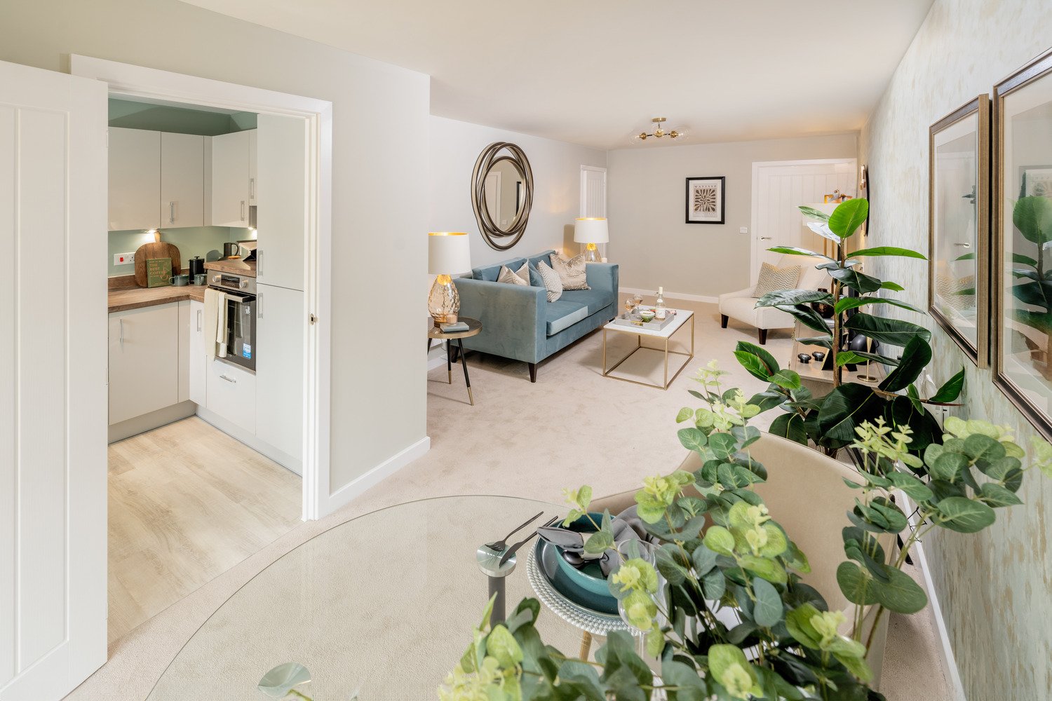 A living room at Westwood Manor in Beverley