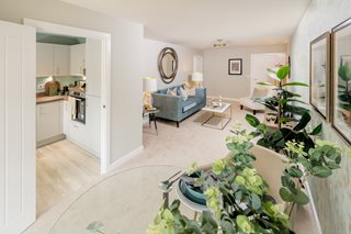 A living room at Westwood Manor in Beverley