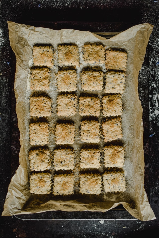 Christmas savoury shortbread