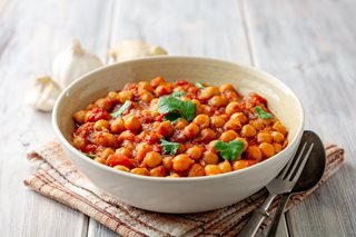 a bowl of food