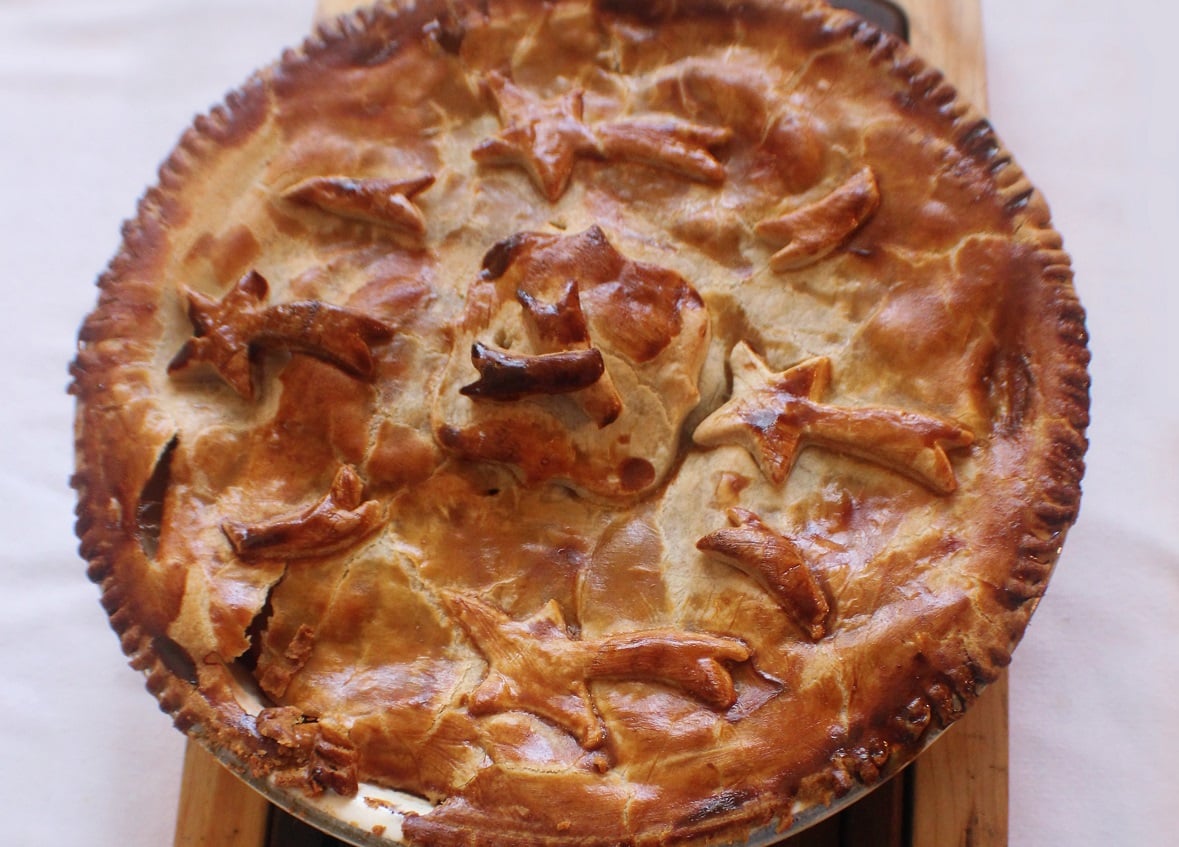 Leftovers pie