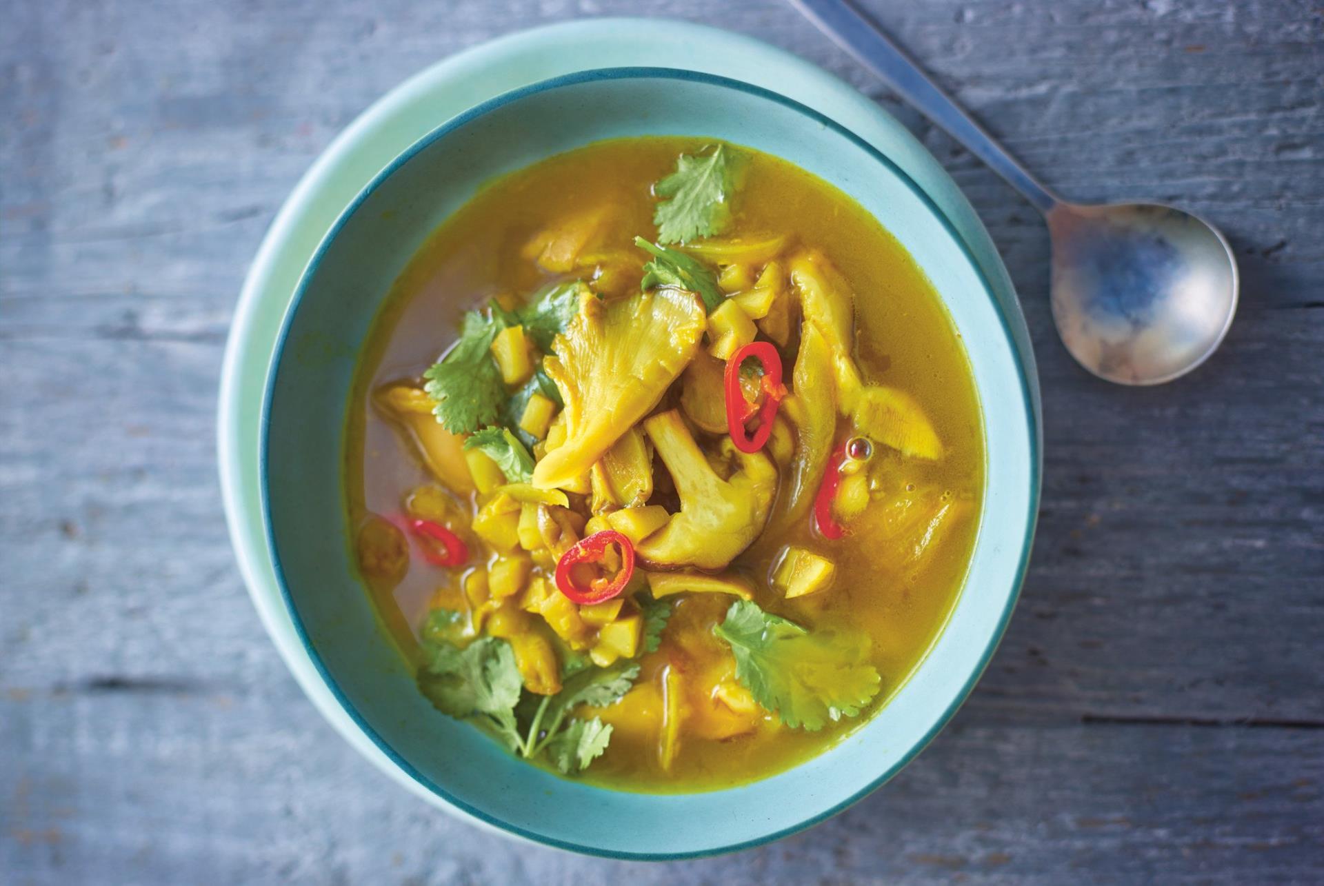 a bowl of food