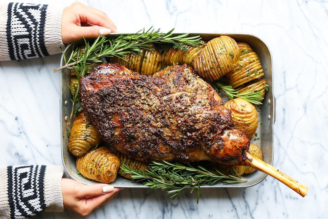 McCarthy Stone Roast Lamb and Hasselback potato recipe 