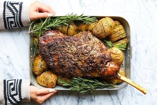 McCarthy Stone Roast Lamb and Hasselback potato recipe 