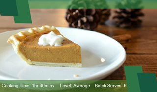 Pumpkin pie 