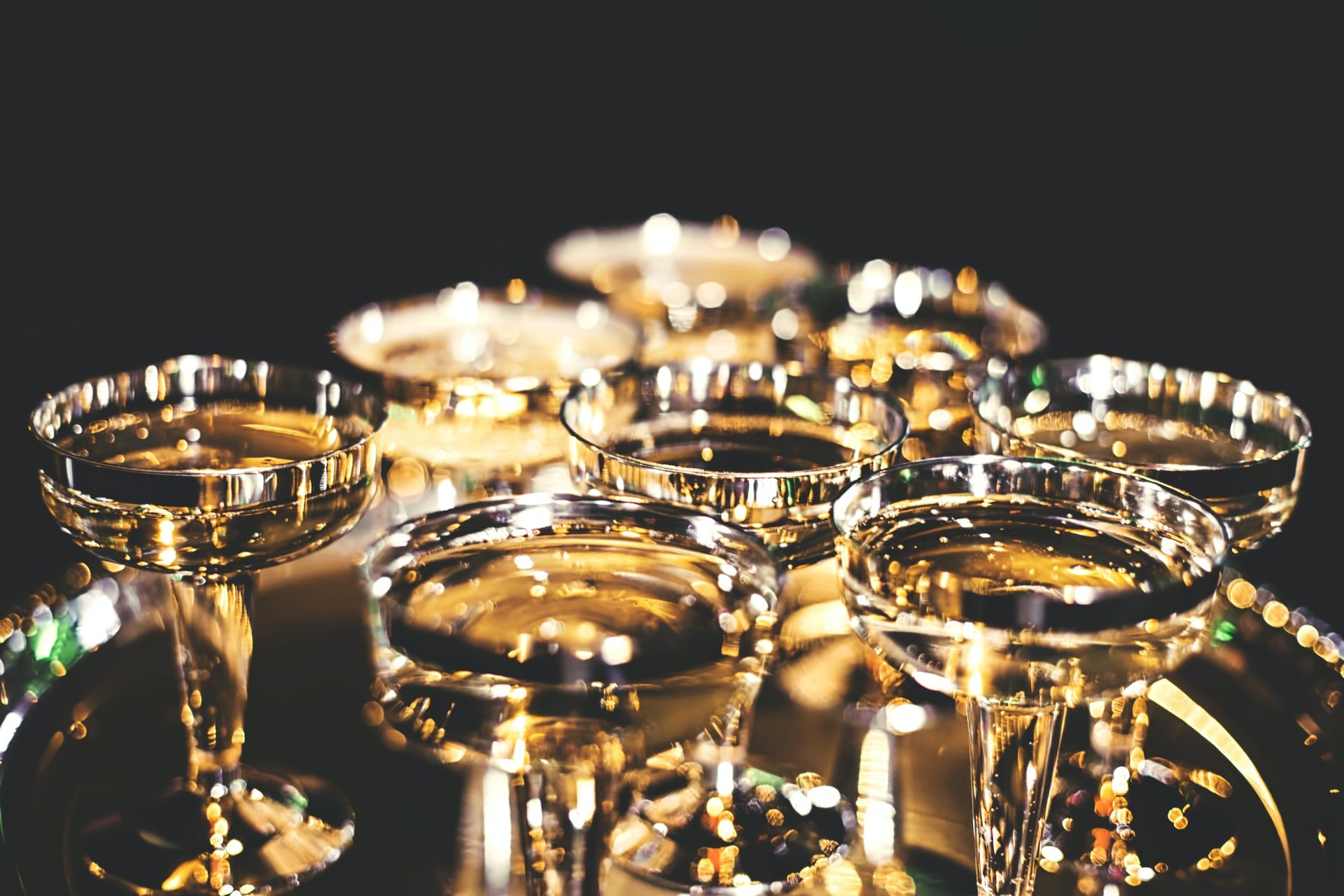 Champagne glasses