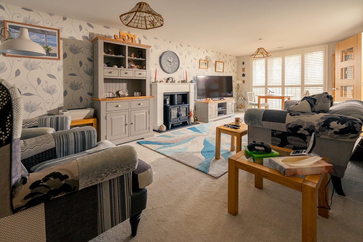Bill Davies living room