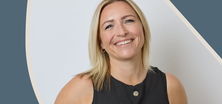 a woman smiling for the camera