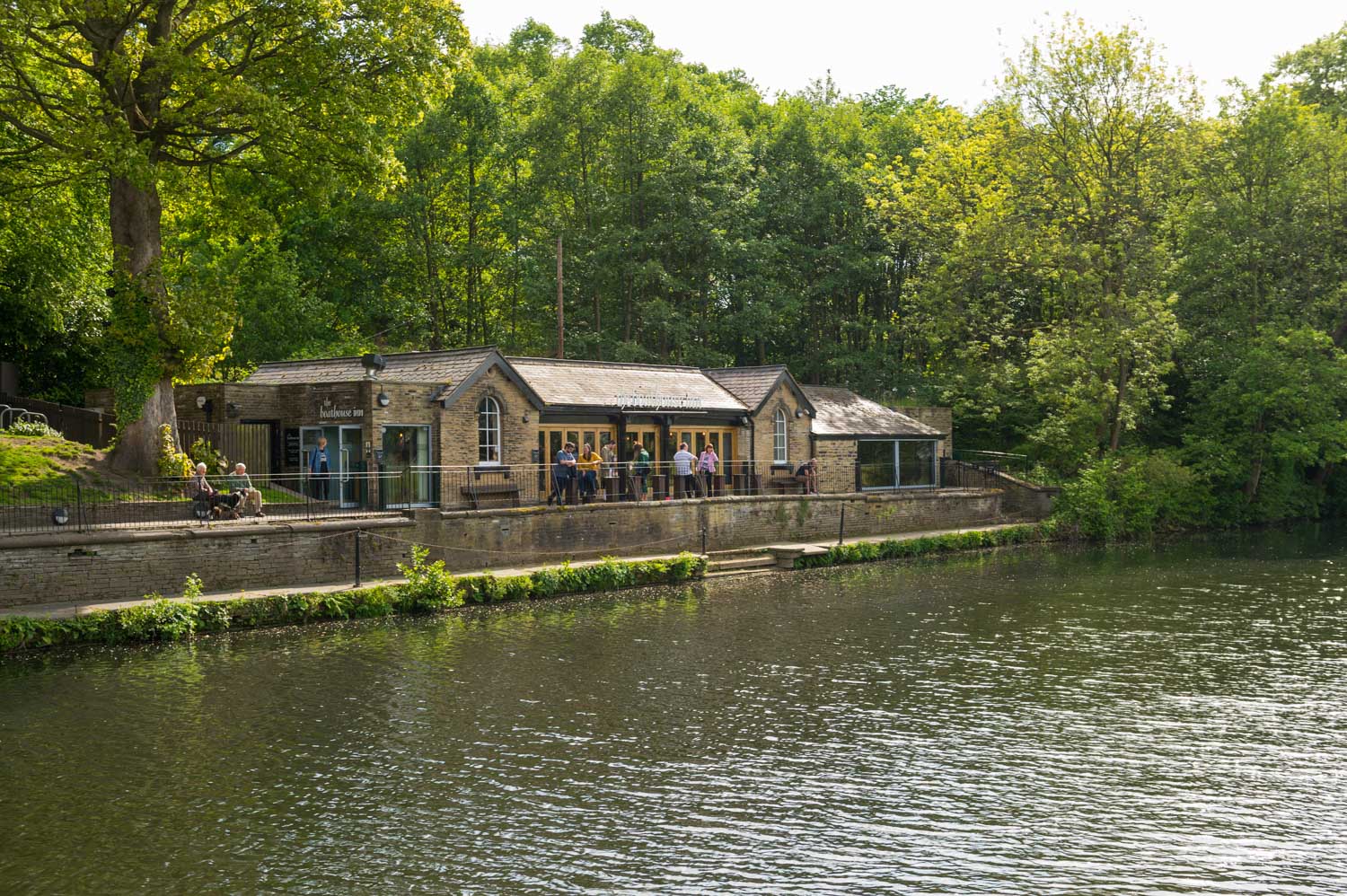 a house on the water
