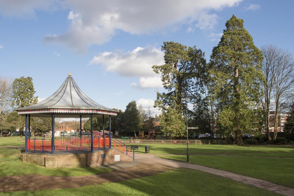 Bandstand in Alton Hampshire