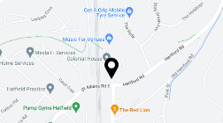 Hatfield office map
