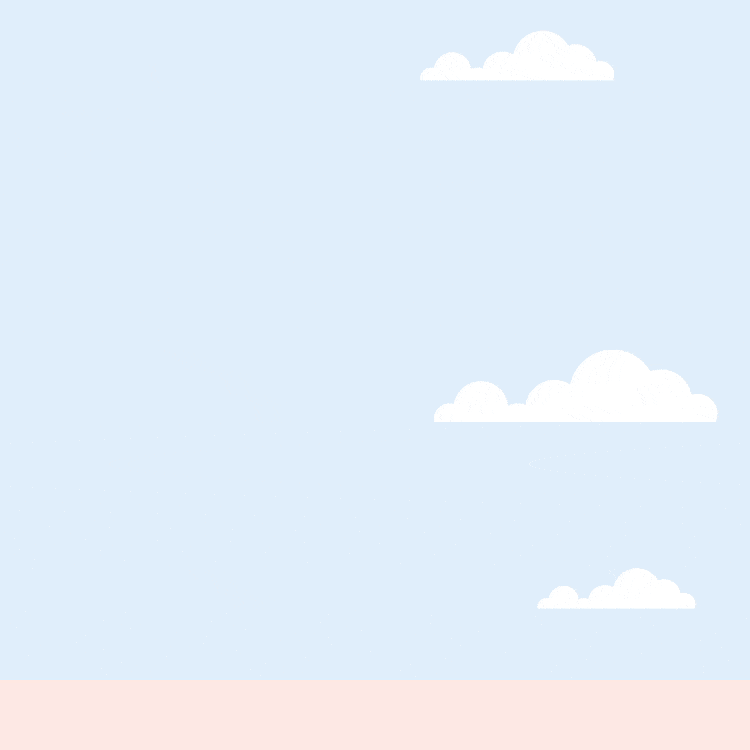 a blue sky with clouds