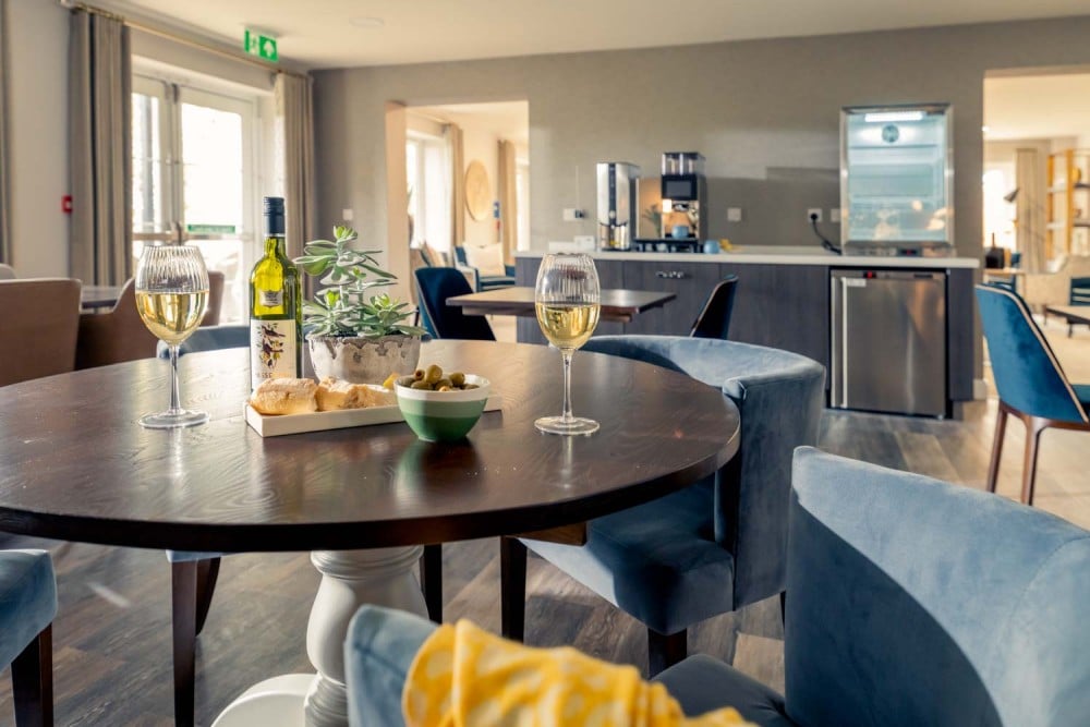 An on-site bistro at a Retirement Living development