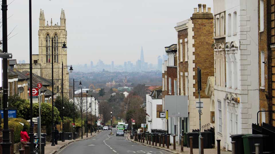 a street with buildings on both sides