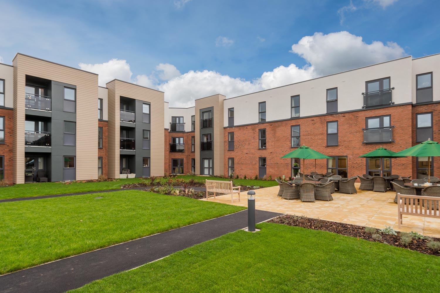 Retirement homes in Market Harborough Elizabeth Place McCarthy Stone