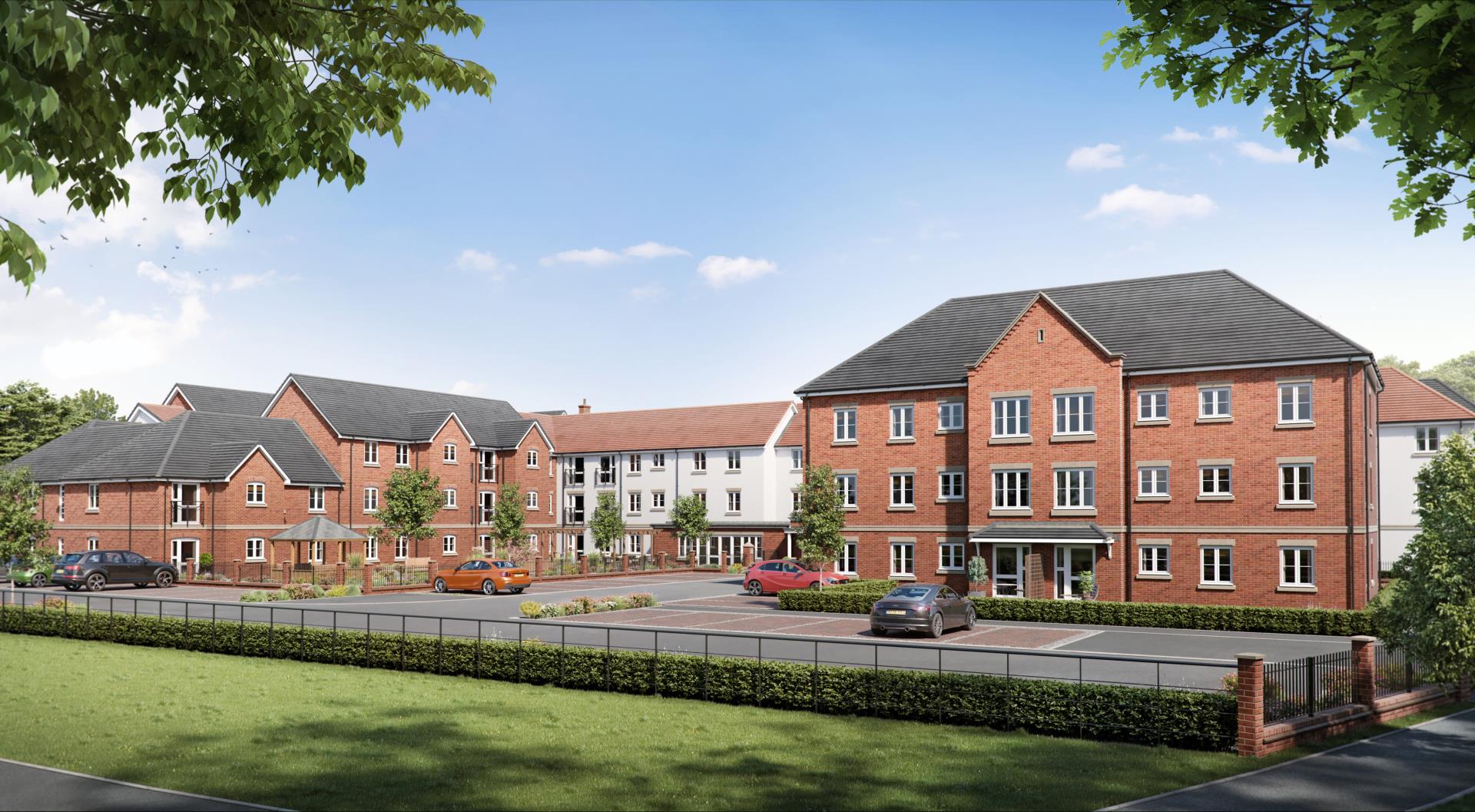 Retirement homes in Rugby Knox Court McCarthy Stone