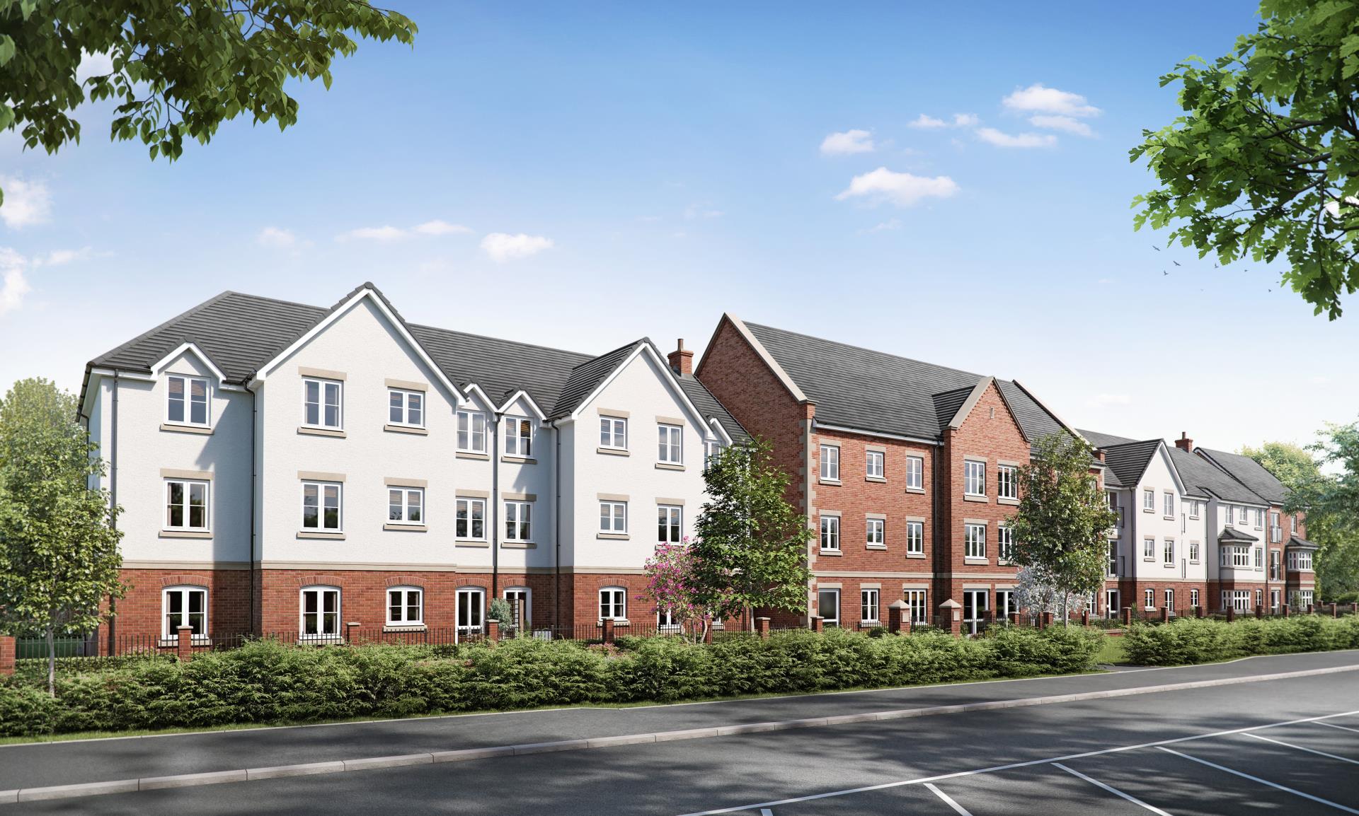 Retirement homes in Rugby Knox Court McCarthy Stone