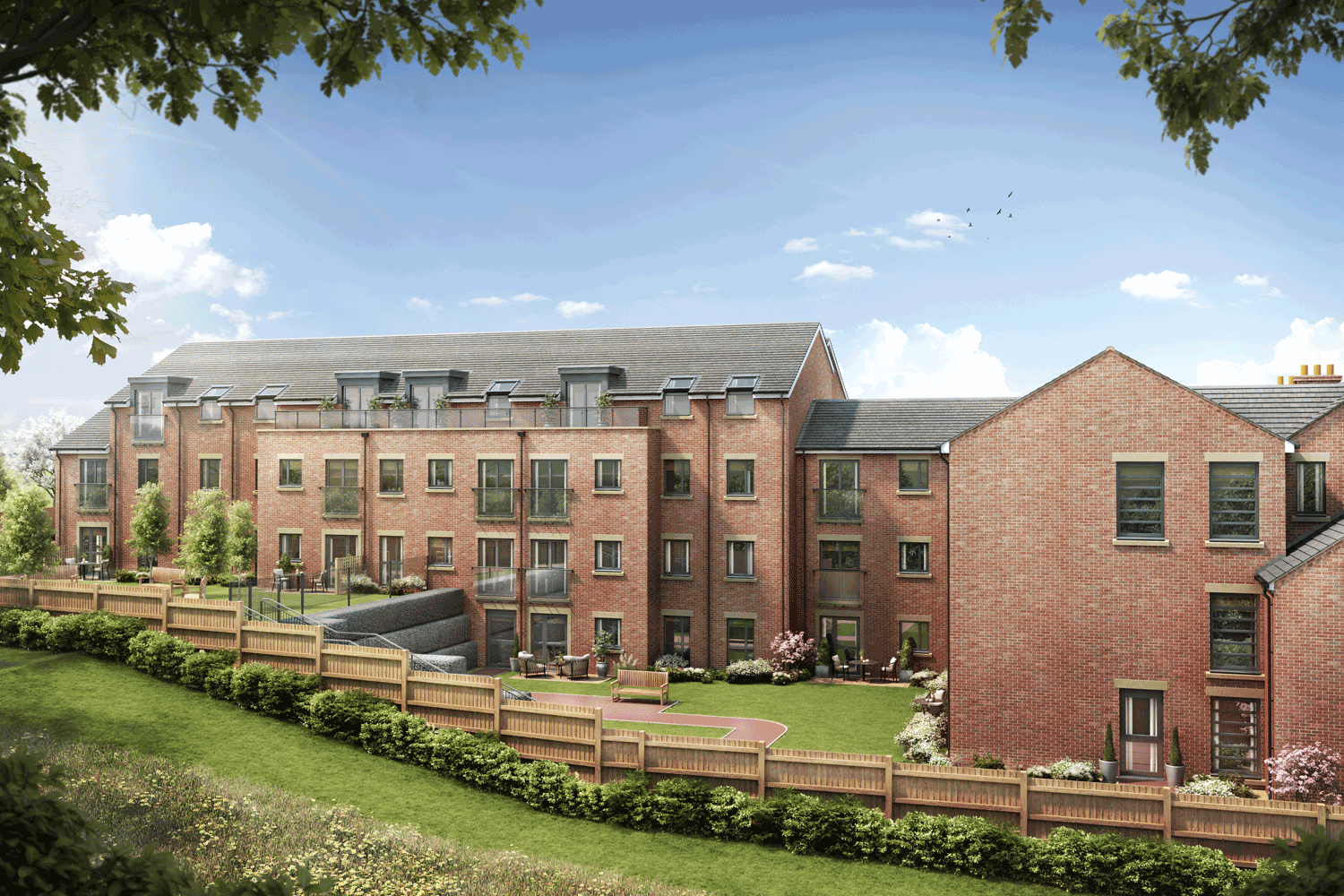 Retirement homes in Sheffield Flora Grange McCarthy Stone