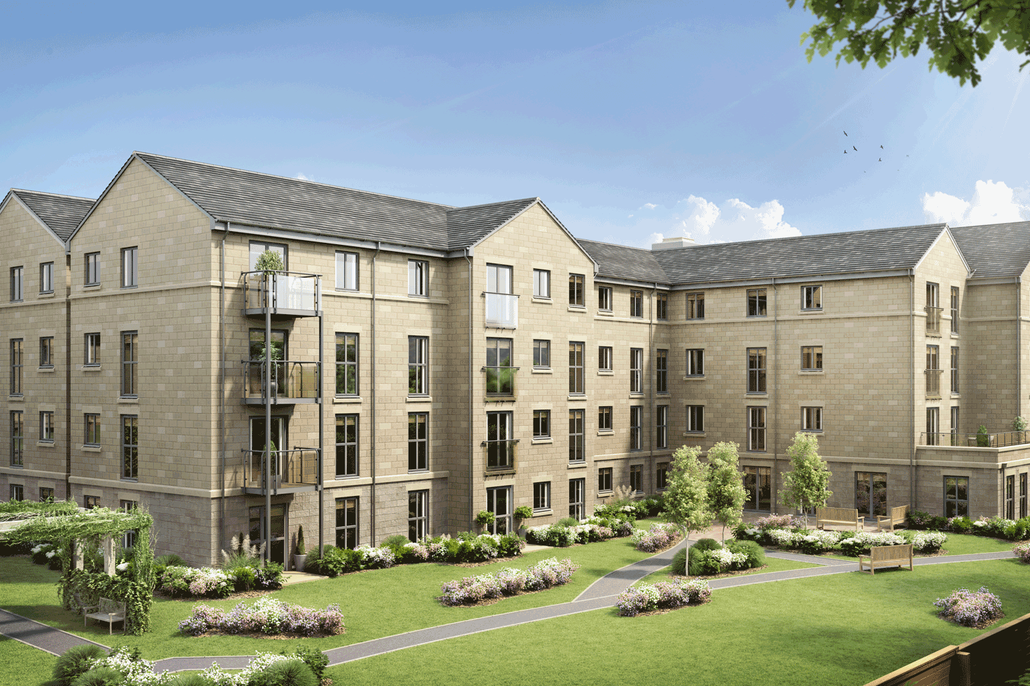 Retirement homes in Bingley Whitelock Grange McCarthy Stone