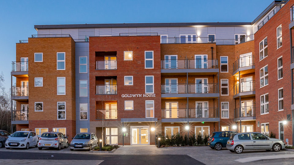 Retirement homes in Borehamwood Goldwyn House McCarthy Stone