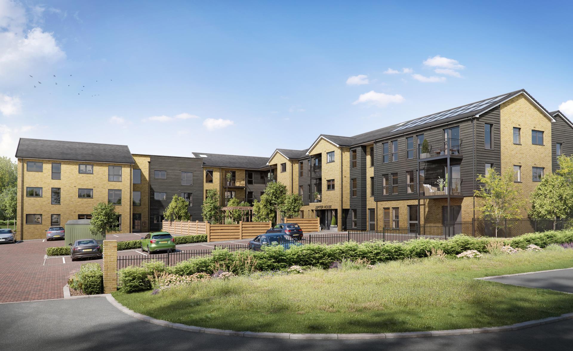 Retirement homes in Milton Keynes Jupiter House McCarthy Stone