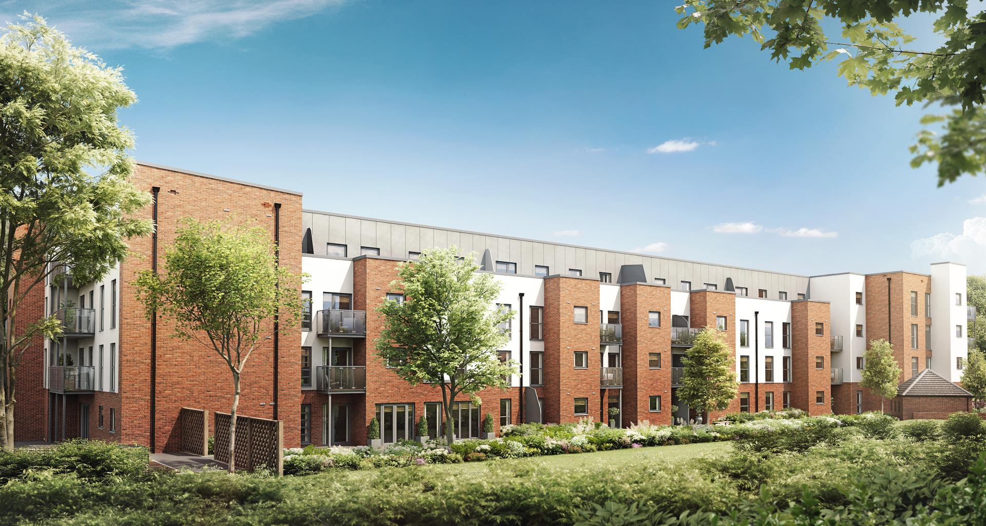 Retirement homes in Waltham Abbey Lionheart Court McCarthy Stone