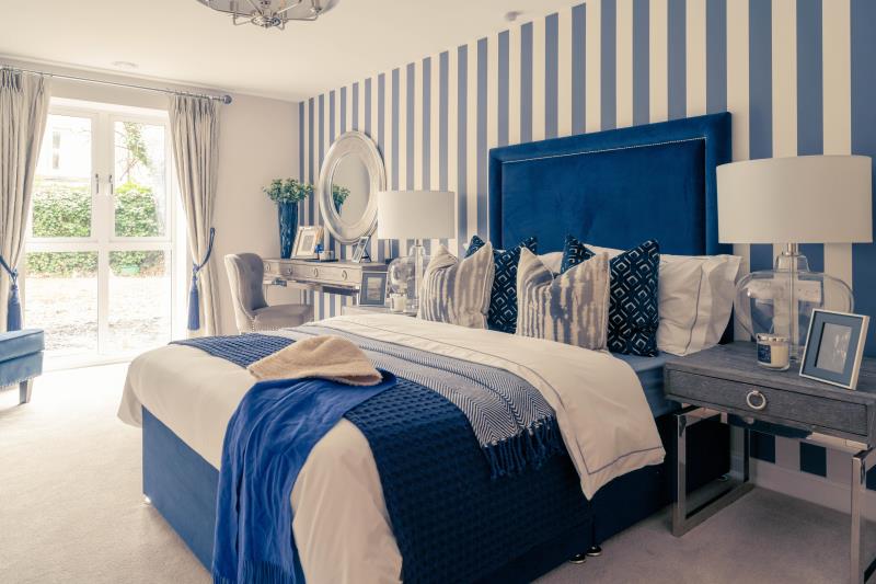 Typical bedroom Samuel House