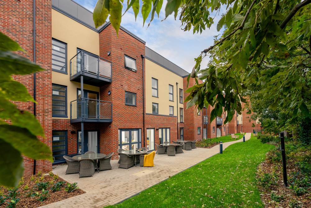 Stone Court retirement properties for sale rent garden