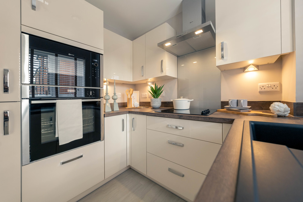 Stone Court retirement properties for sale rent kitchen