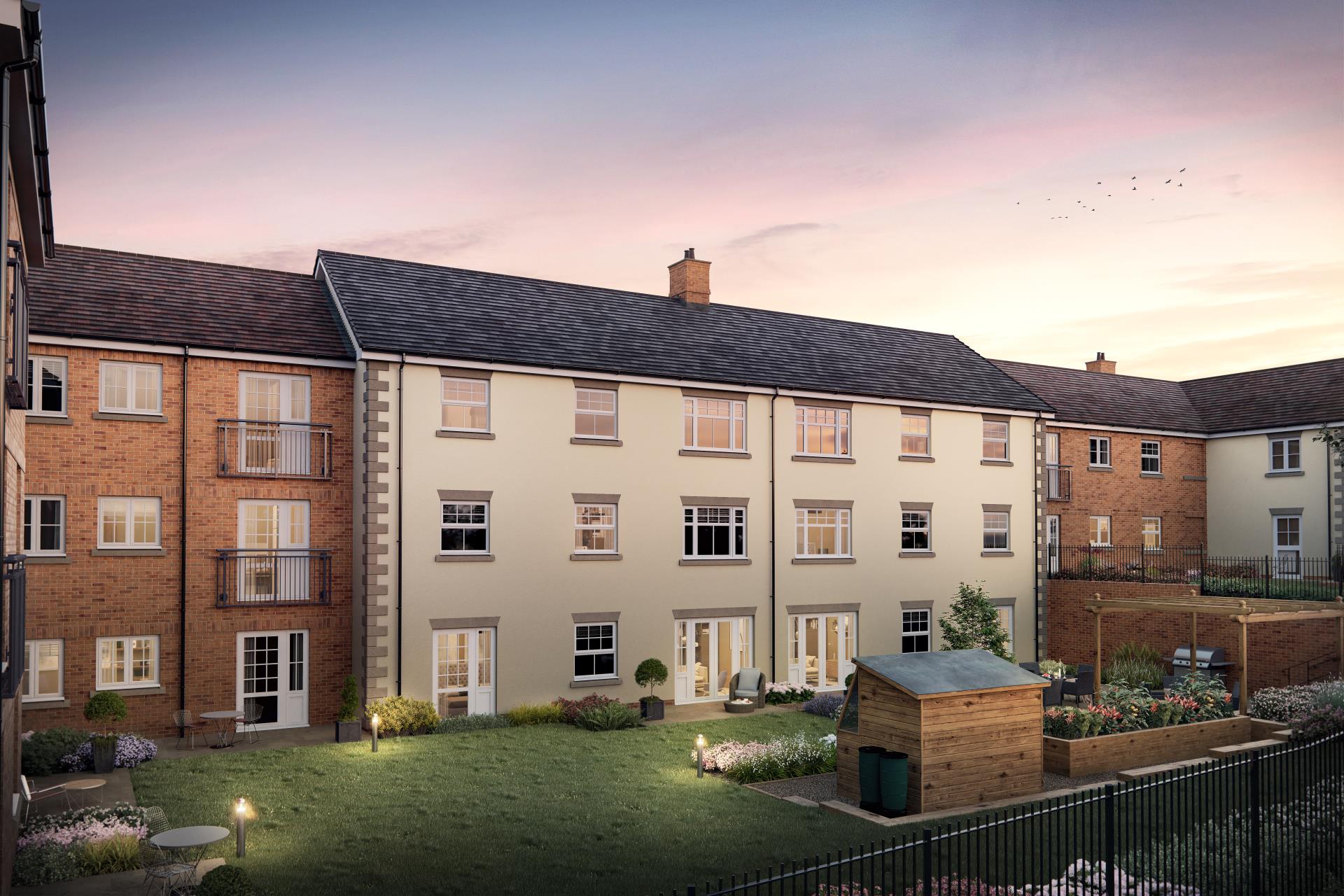 Retirement homes in Alton Queen Elizabeth Place McCarthy Stone