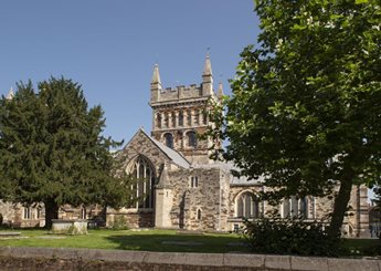 Wimborne church
