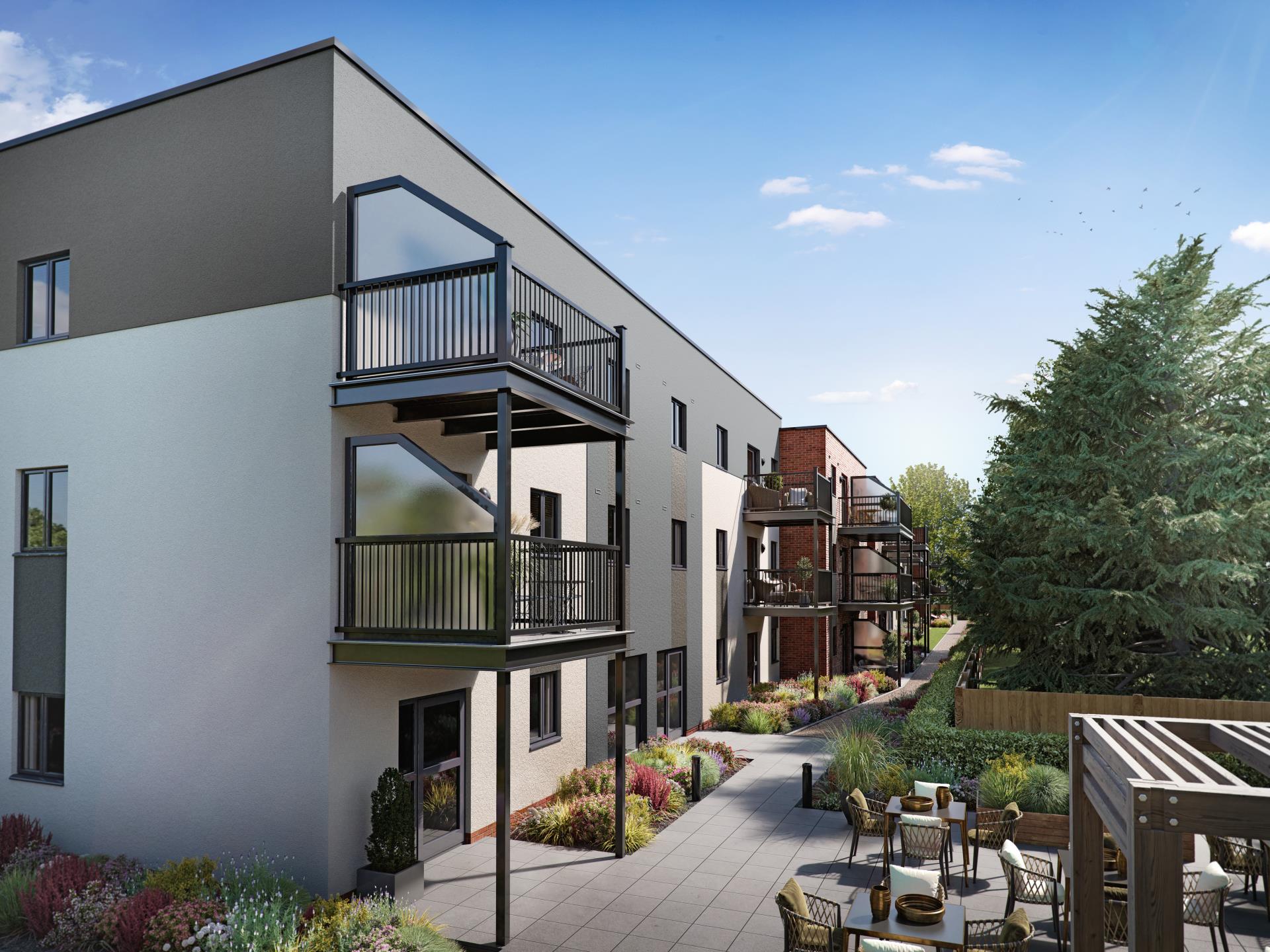 Retirement homes in Taunton Kingfisher Court McCarthy Stone