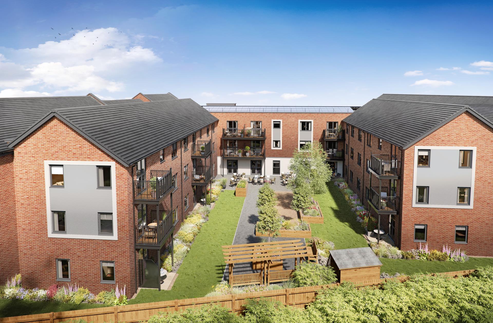 Retirement homes in Topsham Pym Court McCarthy Stone