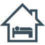 a black and white logo