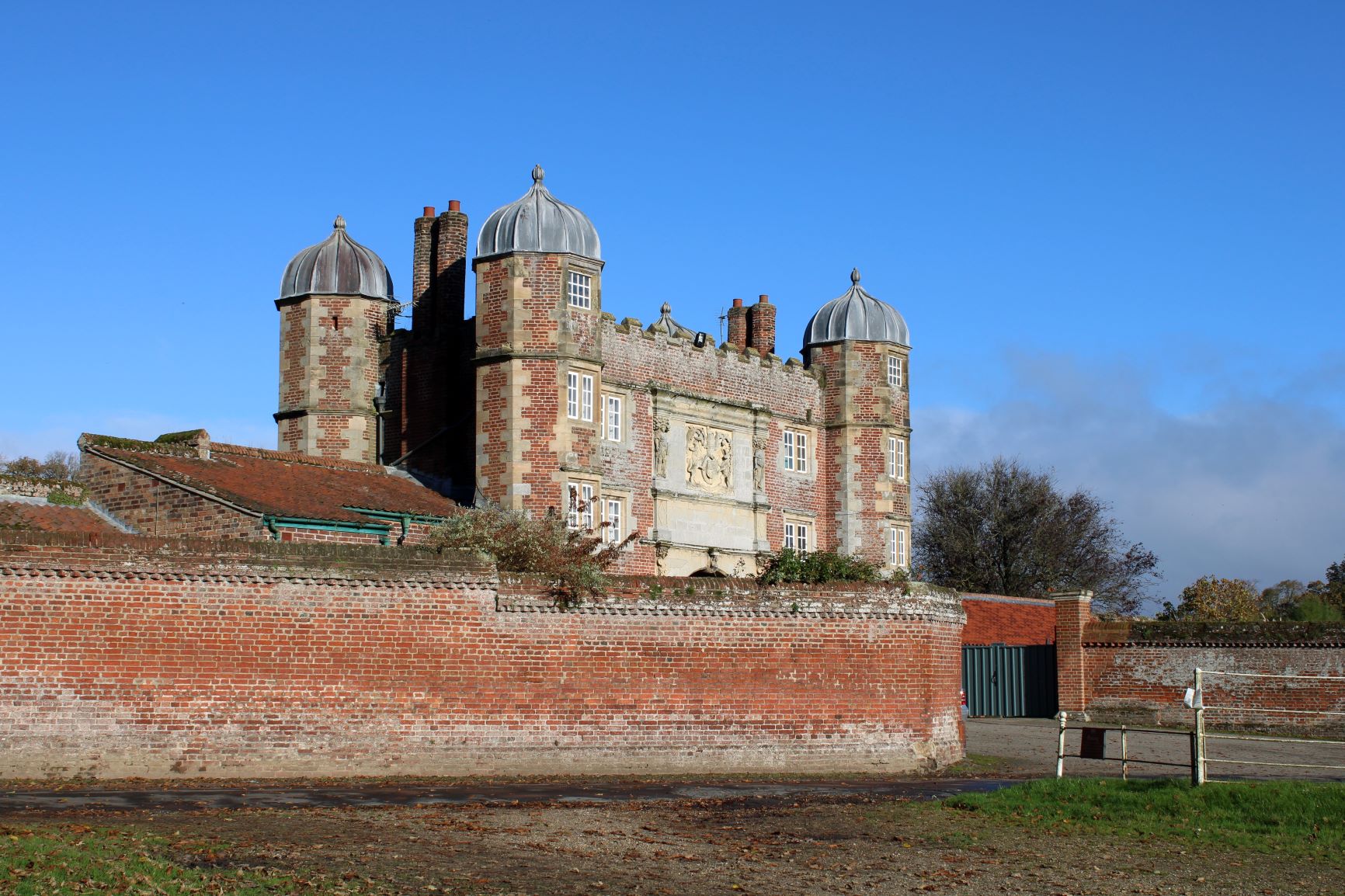 Gatehouse, Burton Agnes Hall, East Riding of Yorkshire.