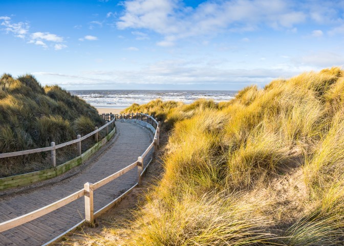 Formby Beach Merseyside
