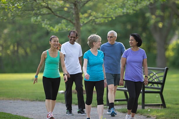 senior walking group